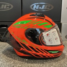 Nolan N60-6 Sport - Hot Foot LED Orange/Black 027  Motorcycle Helmet m medium 