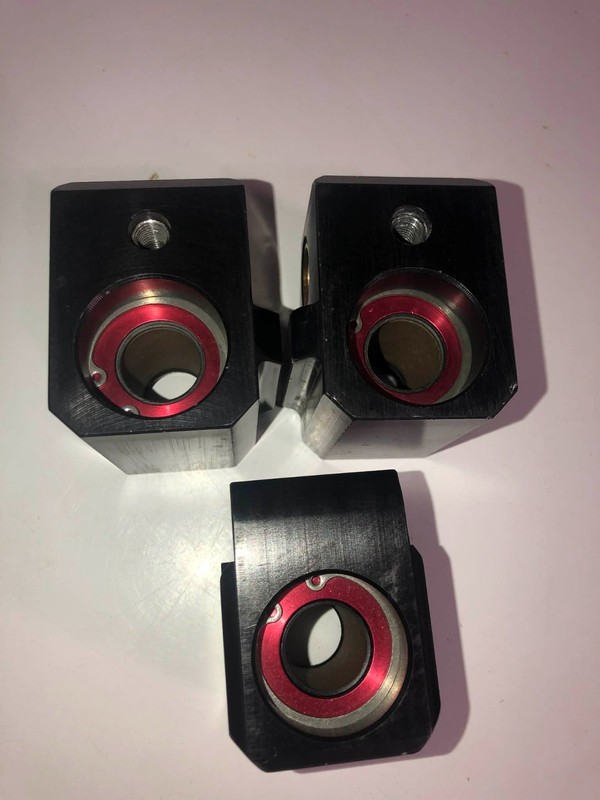NOS MK93 Slider Blocks (3 piece set) R&L Front and Center Rear. M2 50 Cal M2HB