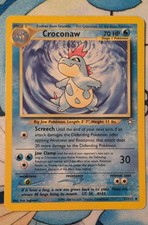 Vintage Pokemon TCG Croconaw 31/111 Neo Genesis Regular on eBay