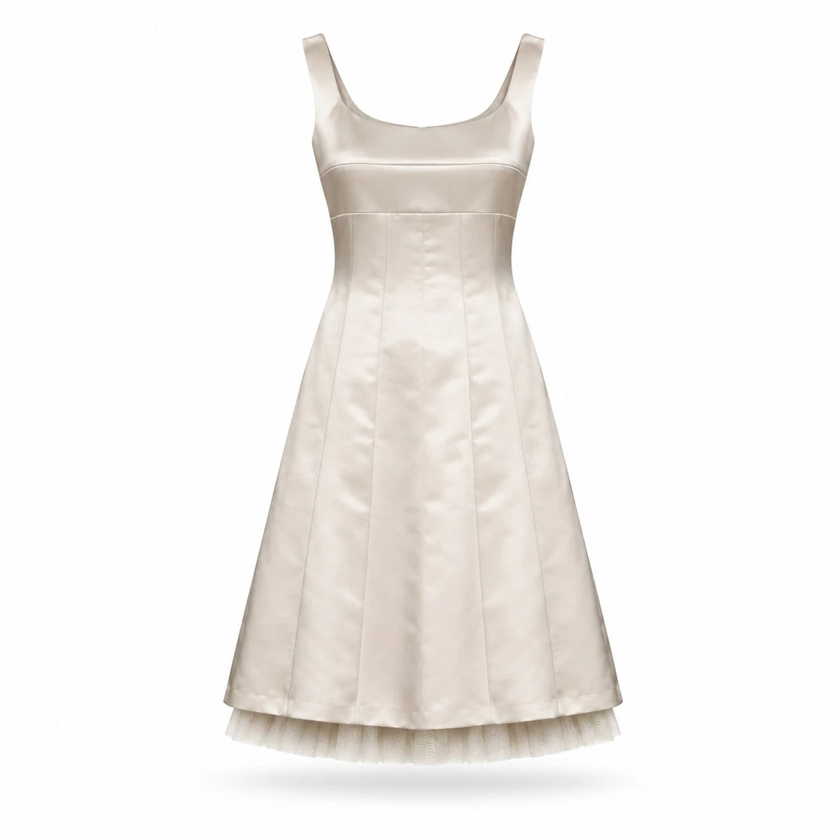 bcbg beige dress BCBG MAXAZRIA Lace Beige Size Large Short Dress