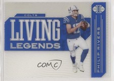 2020 Panini Illusions Living Legends Sapphire Philip Rivers #LL7 01xd