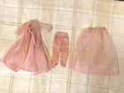 Vintage #965 Nightly Negligee Set and Pink Satin Glitter Dots Pants Barbie PAK
