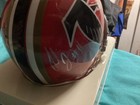 JULIO JONES Signed ATLANTA FALCONS TB Mini Helmet Envoy COA