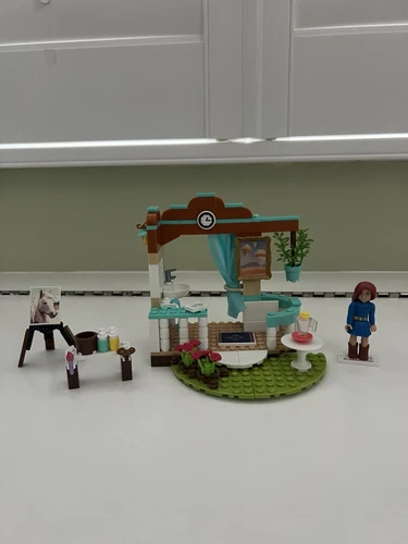 American Girl Mega Bloks Saige's Art Studio with Manual, No Box, Complete Set