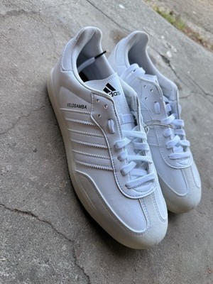 Adidas (Velosamba) Samba Cycling Shoes Cloud White Mens Size 10 New (IG5540)