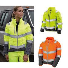 Result Safeguard Women's soft padded safety jacket - EN ISO 20471:2013+A1-2016 C