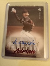 2021 Panini Chronicles Luminance Adrian Morejon #27/100  AUTOGRAPH #LA-AM