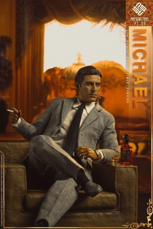 Present Toys 1/6 Michael ゴッドファーザー PRESENT Godfather The second Mob Boss Michael Corleone 1/6