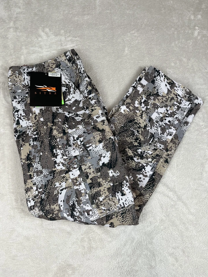 Sitka Gear Equinox Pant OPTIFADE Elevated II Hunting Pants Mens 36R Camo - Image 3 of 4