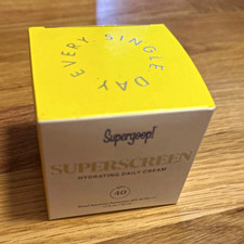 Supergoop Superscreen Hydrating Daily Cream Sunscreen SPF 40 1.7oz