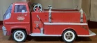 Vintage Red TONKA Large Gas Turbine Pressed Steel Fire Truck *As Pictured*