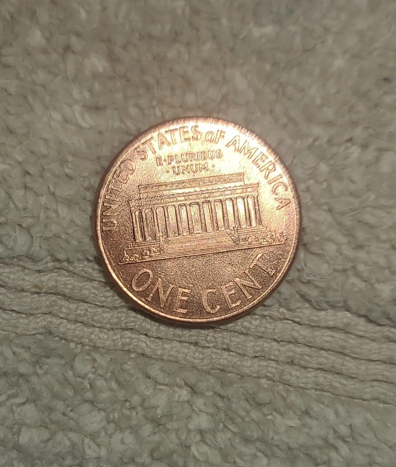 Centavo conmemorativo Mark Lincoln 2000 D como nuevo - error de cierre AM - EXCELENTE estado Foto 2 de 2