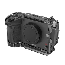 Cage for Sony FX30 FX3 FX3A with Cable Clamp for HDMI, Classic Bright Black S...