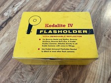 Vintage Kodalite IV Flasholder No.712 Black
