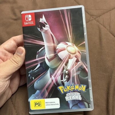 EXC Nintendo Switch Pokemon Shining Pearl Game w/ Case Complete Fast Ship!