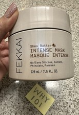 FEKKAI SHEA BUTTER INTENSE HAIR MASK 7.5oz/220mL FULL SZ Condition TAB SEAL 36