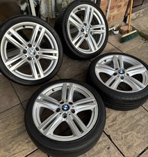 Genuine BMW 18 Inch  386M Staggered Alloys Wheels Series 1 F20 5x120
