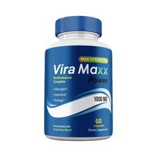 ViraMaxx Power Capsules - Vira Maxx Male Natural Supplement - 60 Capsule