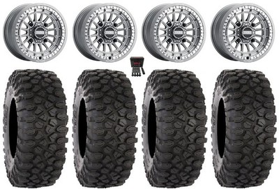 Metal FX Delta Bdlk CC 15'' Wheels Gm 35'' XC450 Tires Pioneer 1000 / Talon