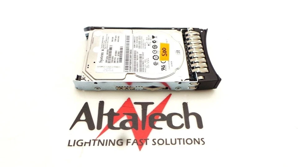 IBM 500GB 7.2k rpm 6Gbps SAS SFF Hard Disk Drive 90Y8954, 2.5" HDD Fully Tested - Image 2 of 4