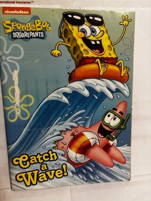 Catch a Wave! SpongeBob Squarepants Coloring Book by Golden Books Rare Fast Ship