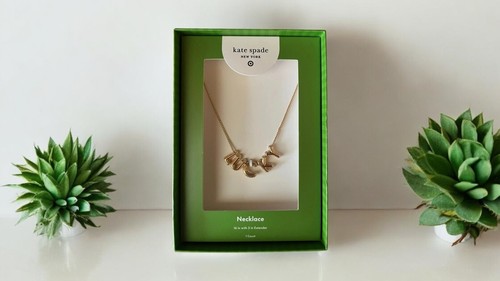 Kate Spade New York x Target LUCKY bubble chain necklace