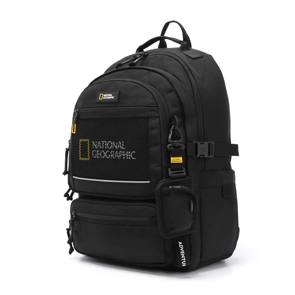 NATIONAL GEOGRAPHIC ブラックリュック National Geographic Backpack Men Women School Laptop Travel