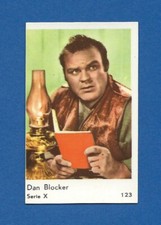 1961 Dutch Gum Serie X #123 Dan Blocker