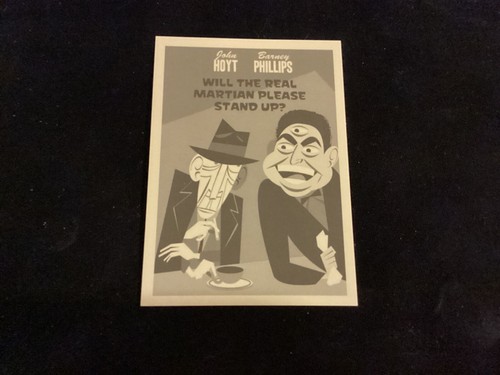 TWILIGHT ZONE ARCHIVES BARNEY PHILLIPS/JOHN HOYT RARE C-10 CHARACTER ART CARD - 第 1/2 張圖片