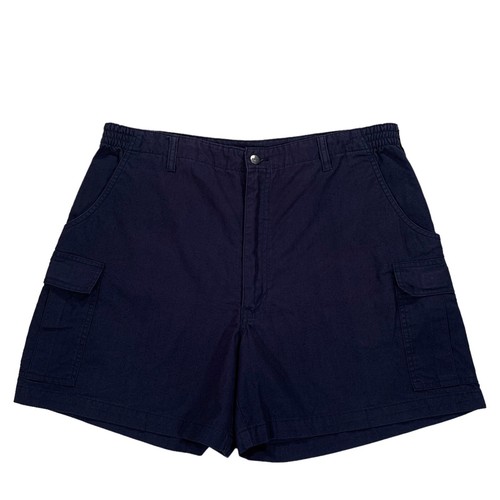 Mens Vintage EMS Eastern Mountain Sports Dark Blue Outdoor Cargo Shorts Size 36