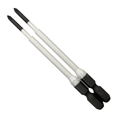 Anex Color Bit Stepped +0×100 2 Piece Set ACMD-0100 black and white