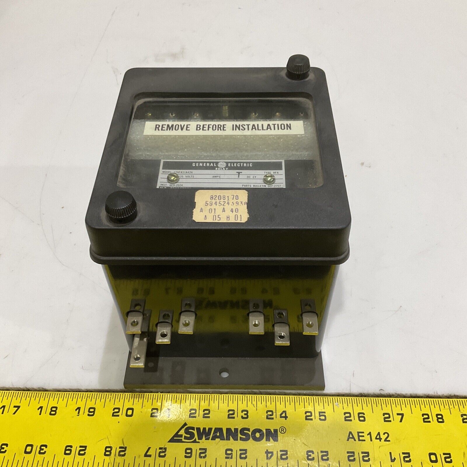 GENERAL ELECTRIC 12HFA51A42H C60 RELAY 373 eBay