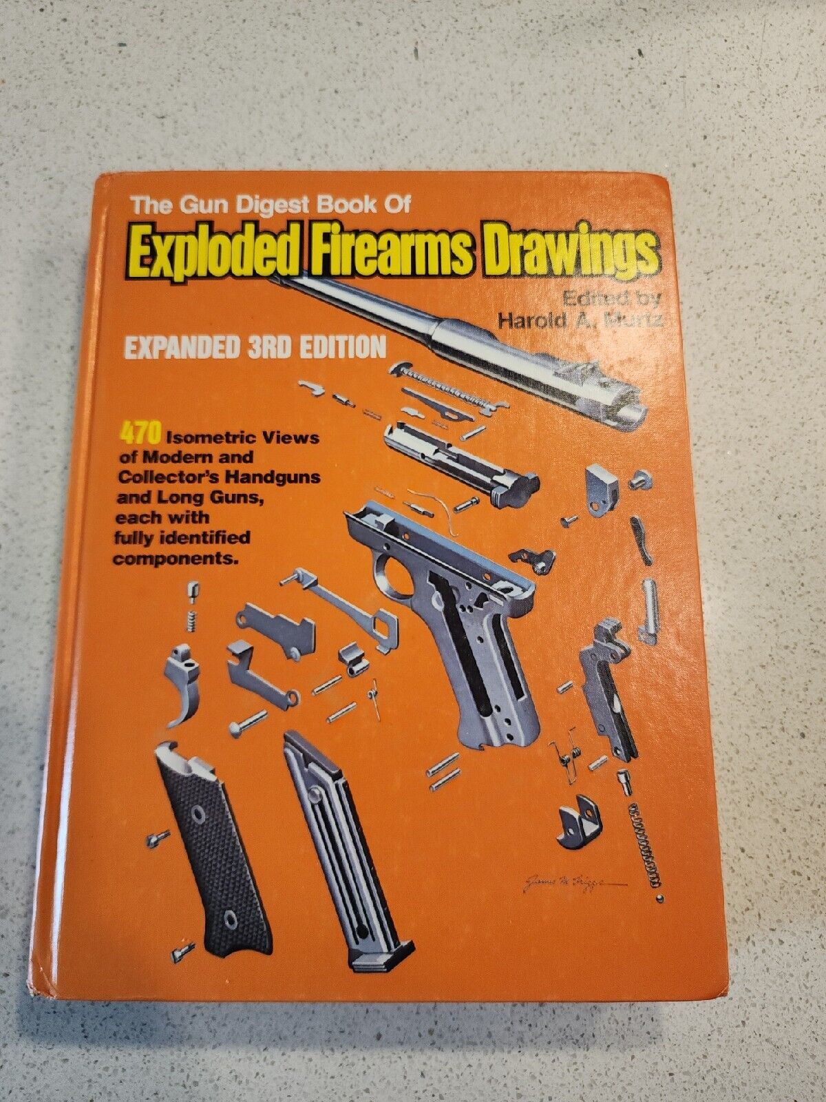 GUN DIGEST BOOK OF EXPLODED FIREARMS DRAWINGS 3RD