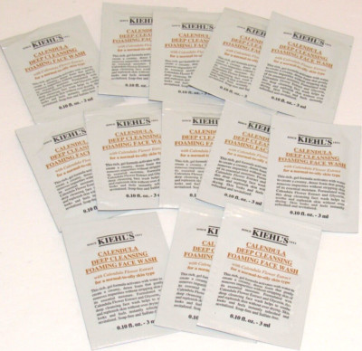 13 Kiehl's Calendula Deep Cleansing Foaming Face Wash 1.3 Oz 39 mL TOTAL