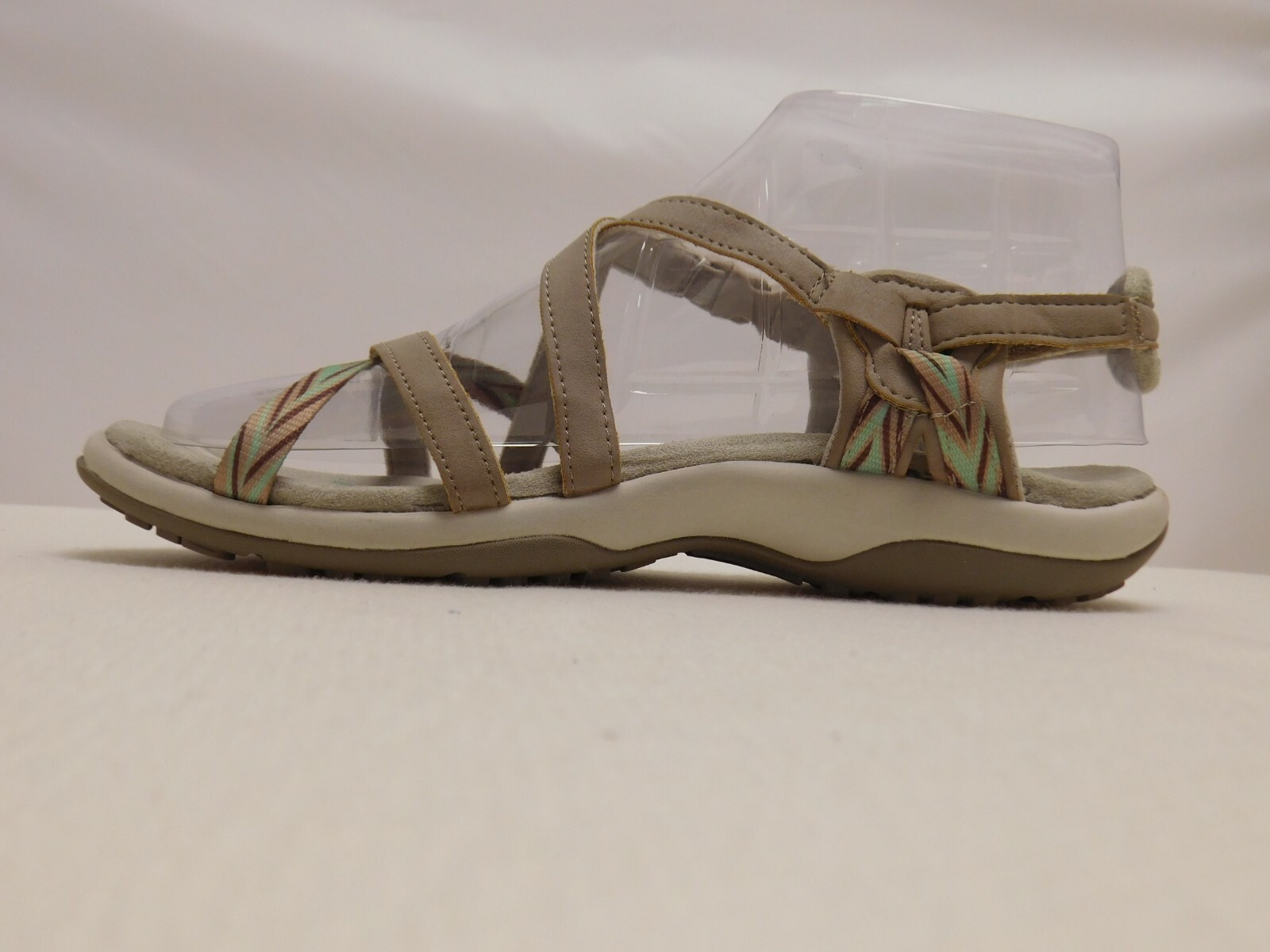 skechers women's reggae slim keep close gladiator sandal