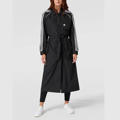 Adidas Originals Trench Coat 3 Streifen Superstar Fashion Retro