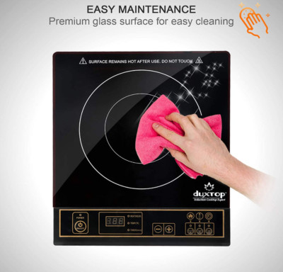 Duxtop 1800W Portable Induction Cooktop Countertop Burner, 8120MC BT-180G