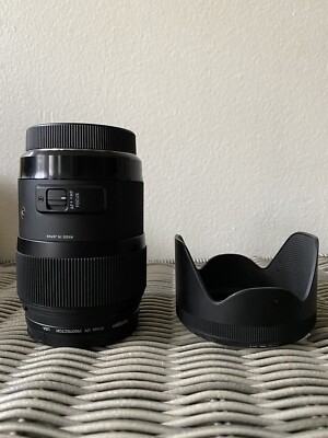 Sigma Art 35mm  f1.4 for Canon