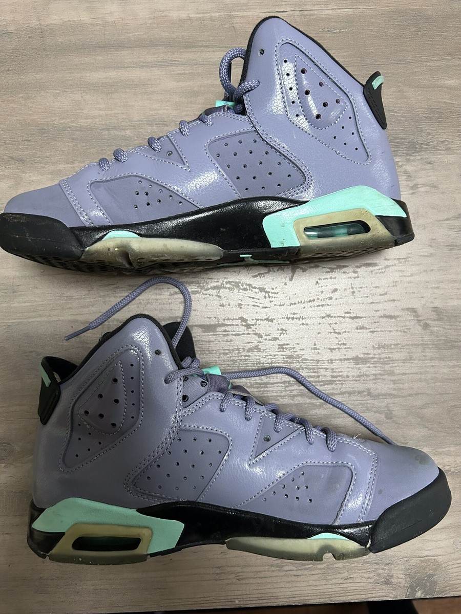 ※希少※ NIKE AIR JORDAN 6 RETRO Nike Air Jordan 6 VI Retro GG Iron Purple / Black / Turquoise