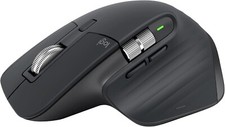 Logitech MX Master 3S Wireless Mouse Ultrafast Scrolling 8K DPI PC/Mac Graphite