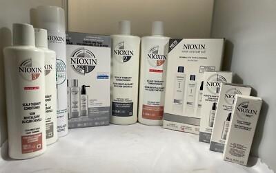 Nioxin Haircare Products - Shampoo, Conditioner, Styling, & More - CHOOSE ITEM!