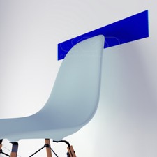 Fasce paracolpi battisedia blu cobalto cm 99 plexiglass colorato