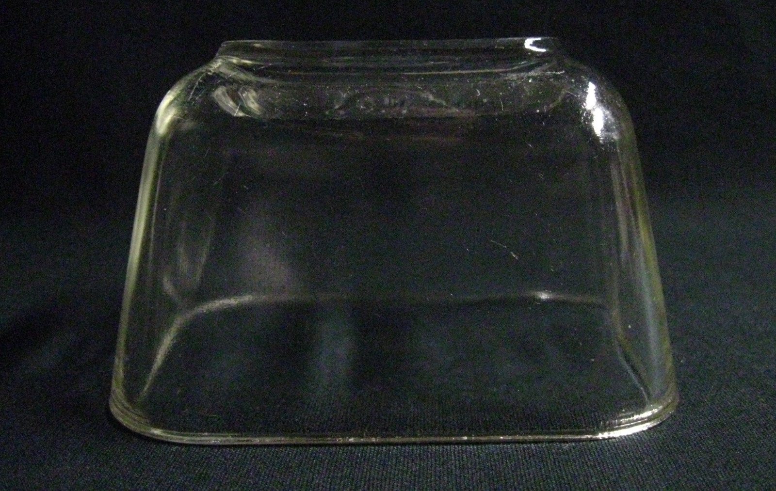1950s Pyrex Clear Colorless #501 Base Only No Lid, for Stacking Refrigerator Set