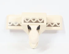 Martha Stewart Border Paper Punch - LACE HEARTS - Love Trim Polka Dots