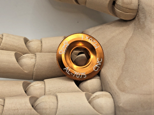 Orange Bronze Crank Arm Fixing Bolt Screw For MTB Shimano Crank Chainset CNC M20 - Picture 6 of 6