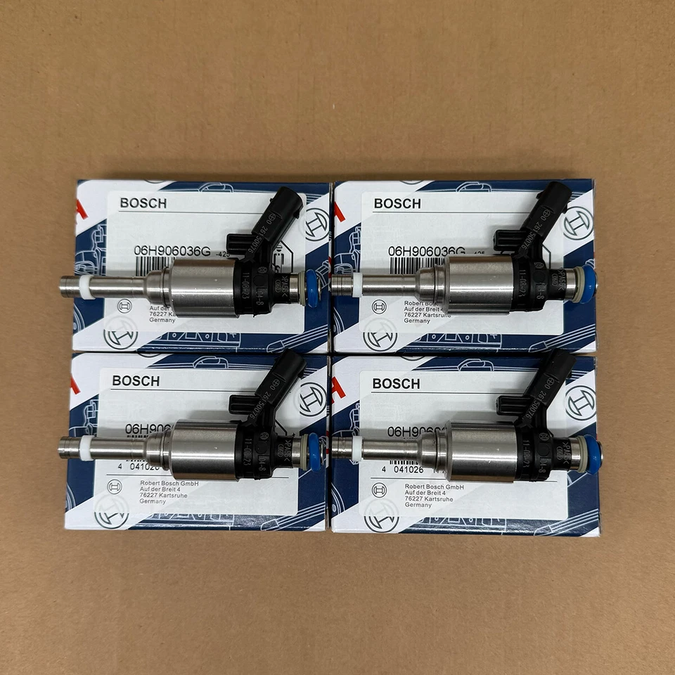 BOSCH 4X 06H906036G Fuel Injectors for VW GTI Tiguan AUDI A3 A4 A5 Q5 TT 2.0TSl - Image 3 of 4