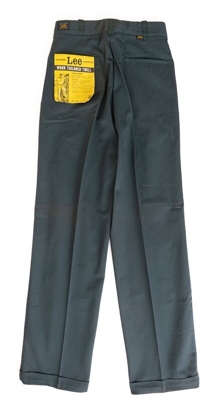 パンツ vintage 60s Lee Nyoco Work Pants TALON VTG 60s Lee Nyoco Pants Mens 32x32 Green Talon Zip Twill
