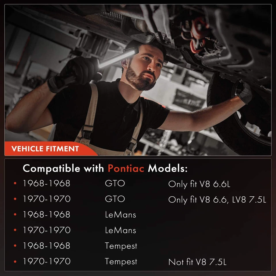 Tanque de combustible de 20 galones para Pontiac GTO LeMans Tempest 1968 1970 con junta tórica 9790355 Foto 3 de 4