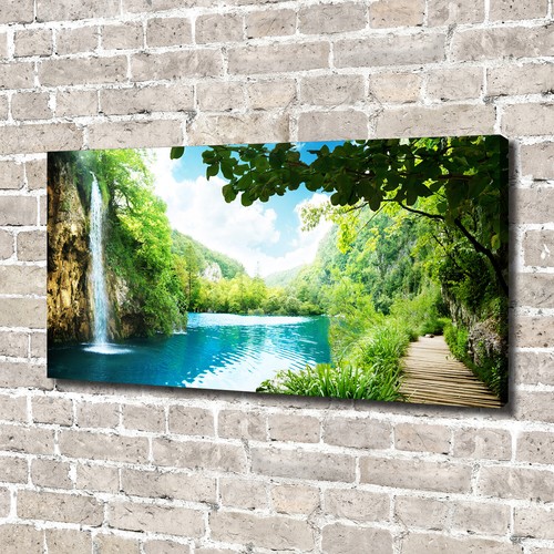 Tulup Image Sur Toile Tableau Imprimé 140x70cm - Carte Du Monde