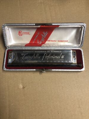 Chromatic Mundharmonika By M.HOHNER The Larry Adler Professional 16